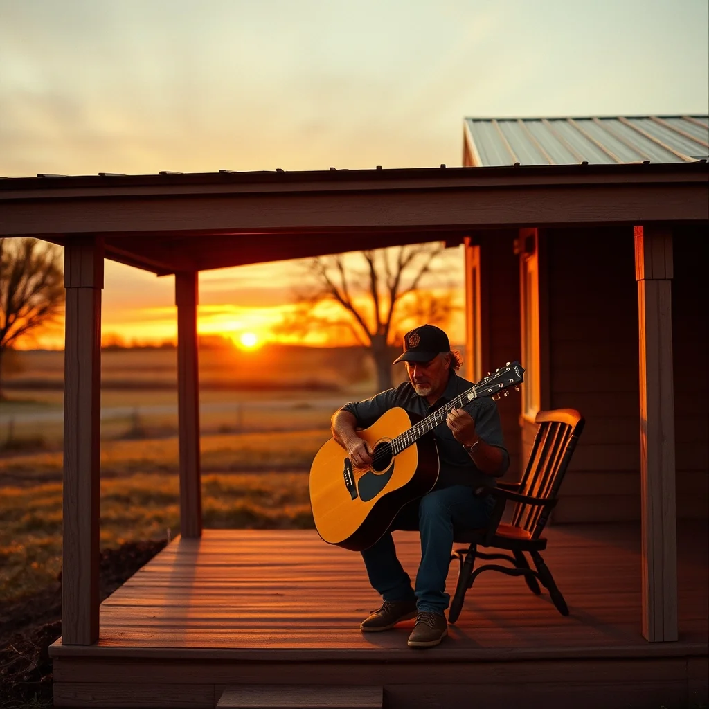 Country acoustic, slide guitar, mid-tempo, road-trip vibe, i…