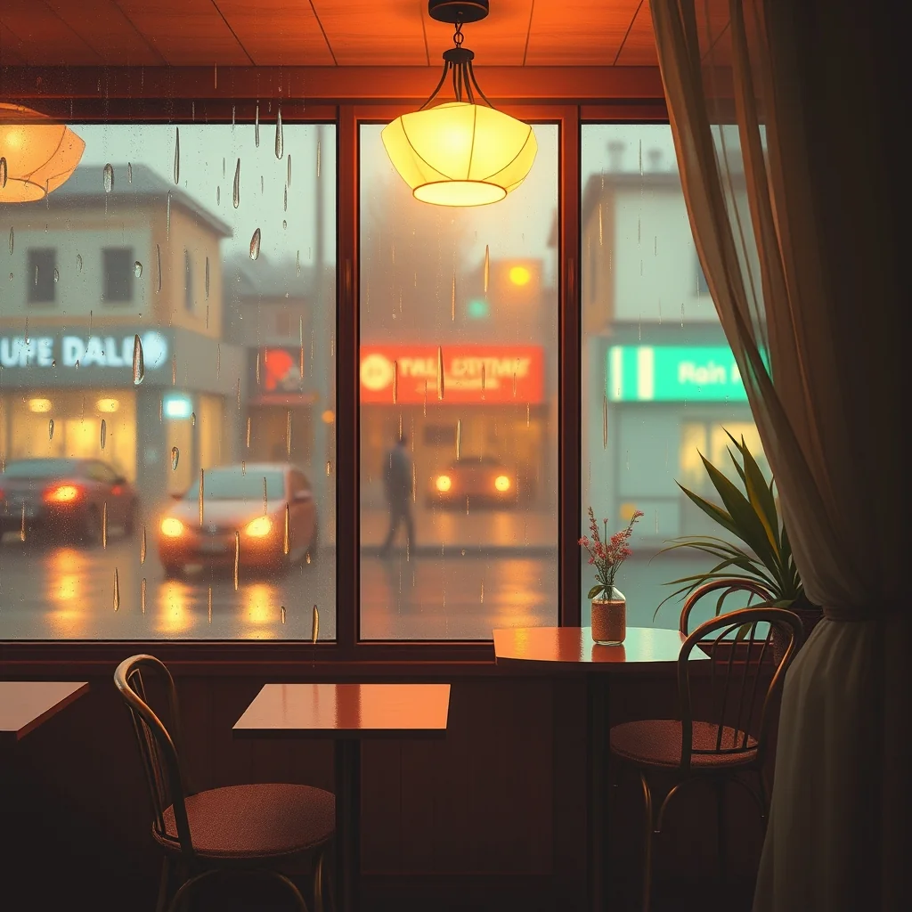 Lofi hip-hop, mellow piano, vinyl crackle, 80 BPM, jazzy cho…